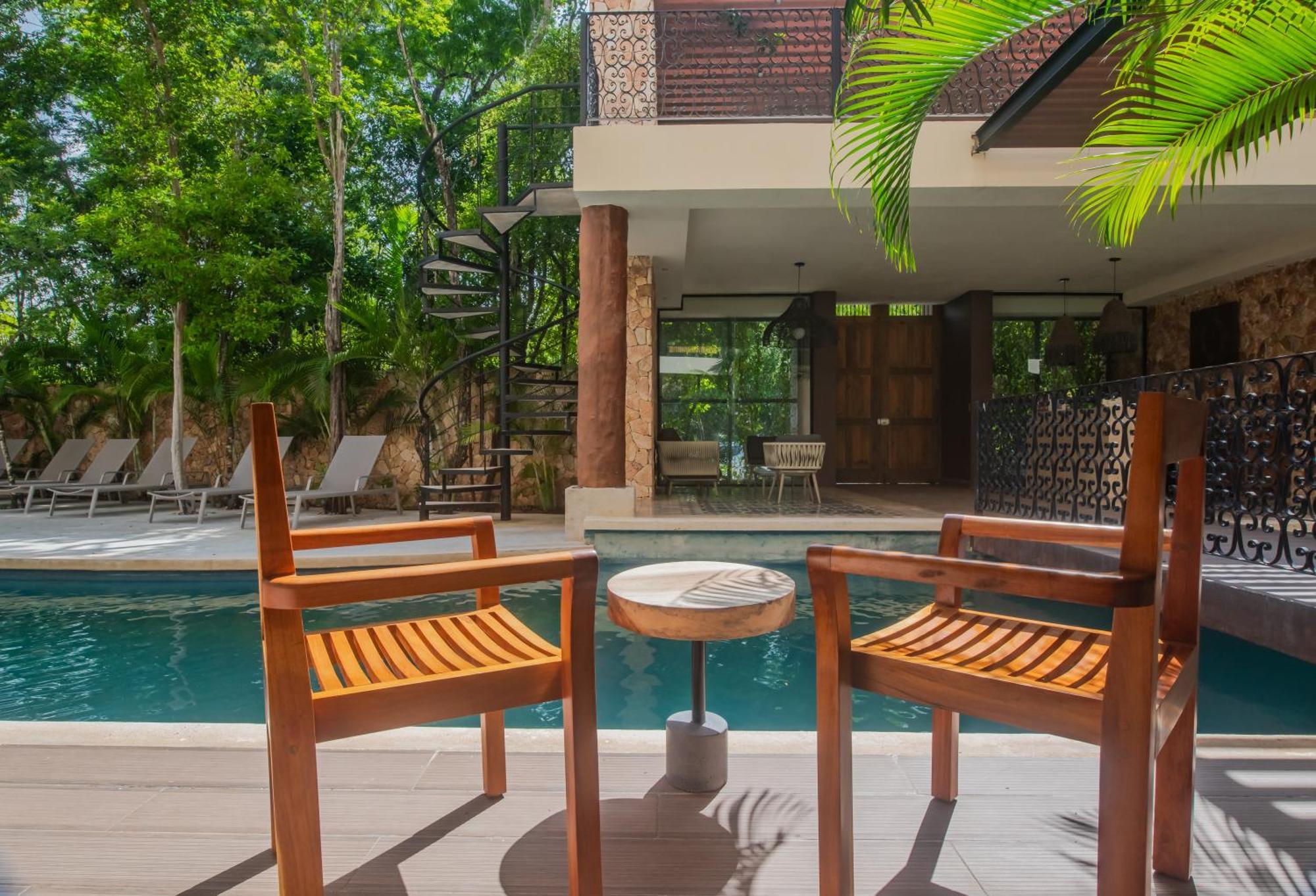 Luxury Aldea Zama 2Bed - 2Bat Apartment Private Terrace & Swim Up Тулум Экстерьер фото