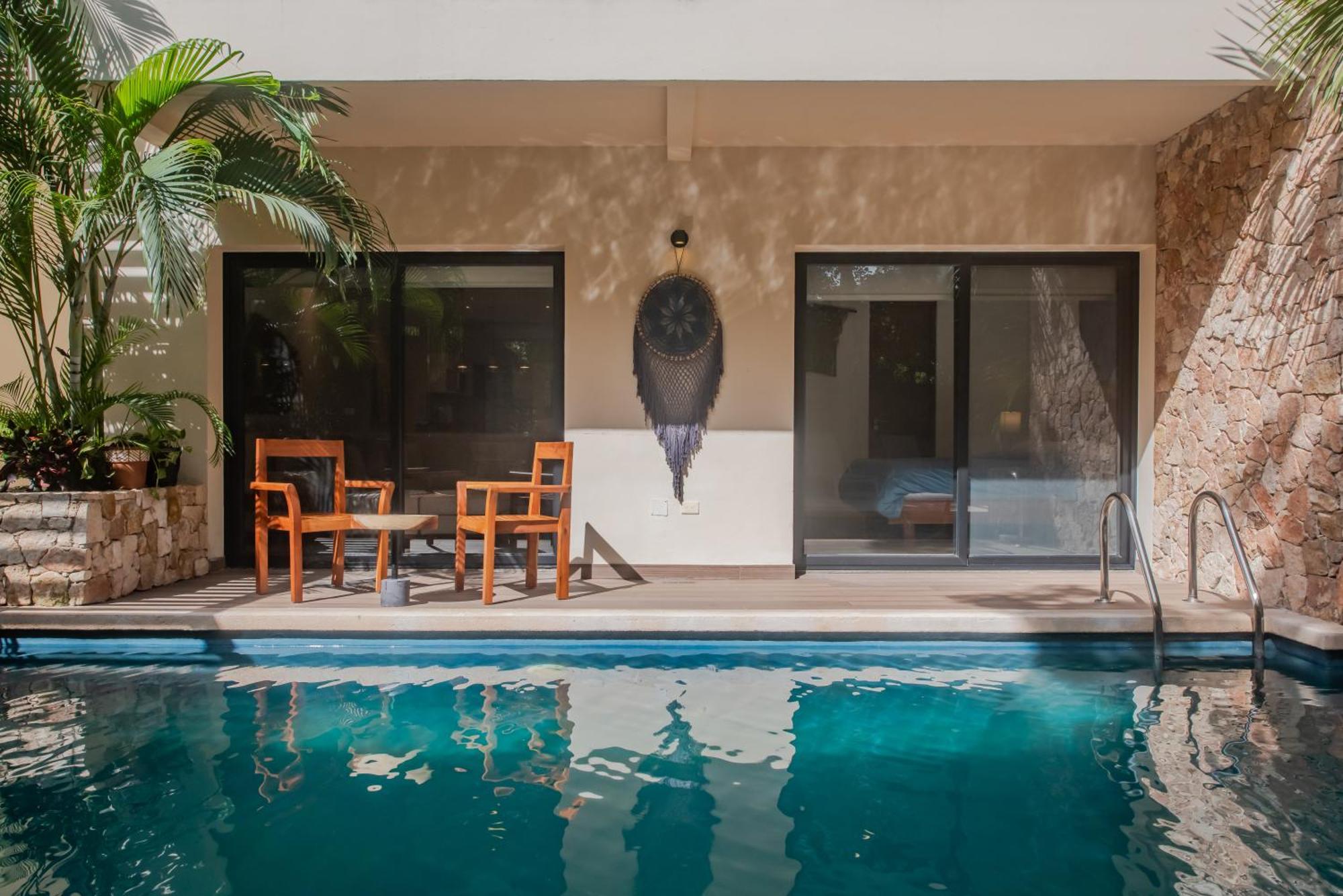 Luxury Aldea Zama 2Bed - 2Bat Apartment Private Terrace & Swim Up Тулум Экстерьер фото
